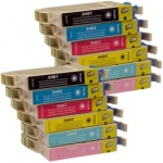 CVB Media Compatible Epson TO481-486 - 2 x Multi-Packs of 6 Inks B,C,M,Y, LM,LC Cartridges