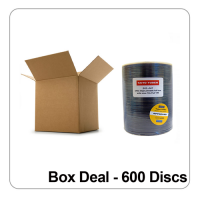 Taiyo Yuden DVD+R 16x White Inkjet Printable - Box Deal 600 Discs