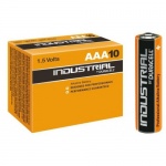 10x Duracell Industrial LR03 AAA Batteries 1.5v
