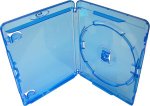 AMARAY Single 14mm Blu-Ray Disc Cases - 50 Pack