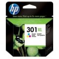HP301 High Capacity XL Tri-colour Inkjet Cartridge