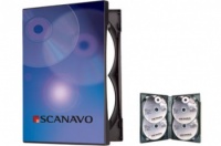 Scanavo Black 4 Disc Overlap DVD Cases - (Single Case)