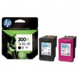 HP 300XL High Capacity Black & Colour Inkjet Cartridge Combo