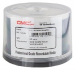 CMC Pro / Taiyo Yuden Watershield CD-R 48x White Inkjet Printable - 50 Tub